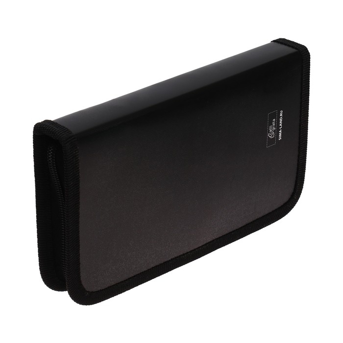 Пенал 1 секция 115 х 205 х 30 мм, Calligrata  Пенал 1 секция 115 х 205 х 30 мм, Calligrata "Маска 2", ламинированный картон