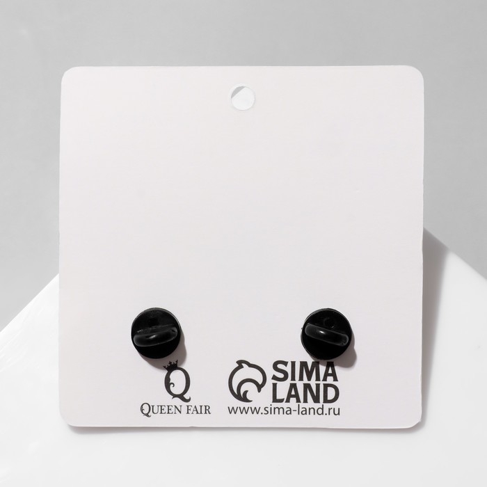 Набор значков (2 шт.) «Зверюшки» с бокалом, цветной Набор значков (2 шт.) «Зверюшки» с бокалом, цветной