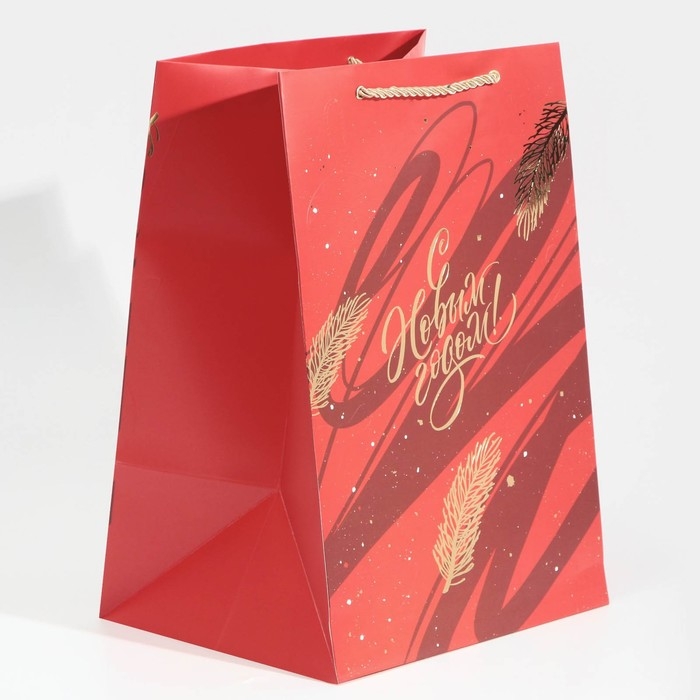 Пакет подарочный новогодний ламинированный «Яркие моменты», 23 х 35 х 20 см, Новый год Пакет подарочный новогодний ламинированный «Яркие моменты», 23 х 35 х 20 см, Новый год