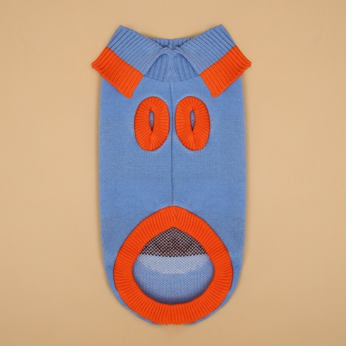 Свитер  Свитер "Зайка", 2XL (ДС 34, ОШ 34, ОГ 32-51 см)