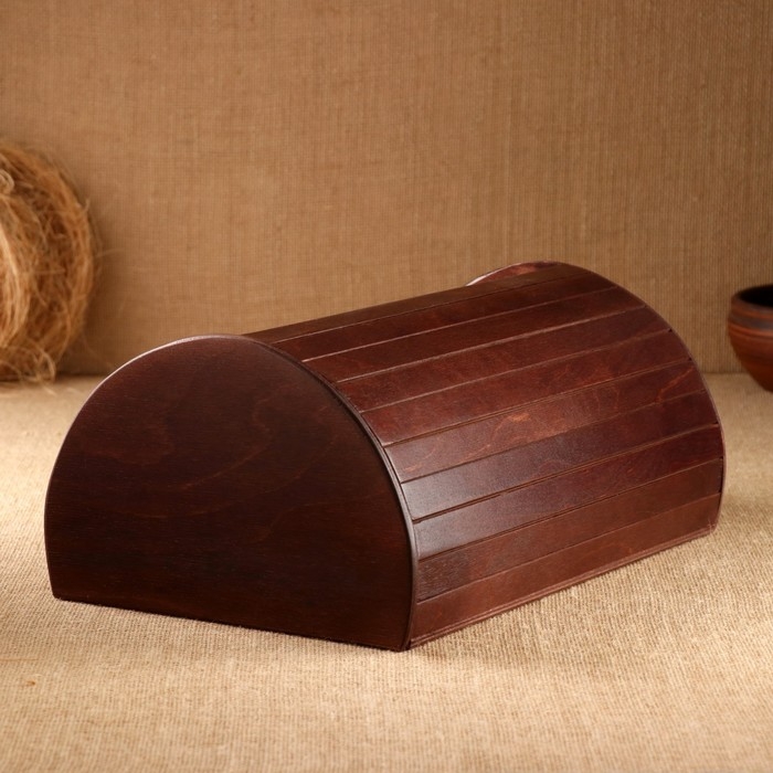 Хлебница «Зёрнышко», цвет орех 38х25х16.5 см Хлебница «Зёрнышко», цвет орех 38х25х16.5 см