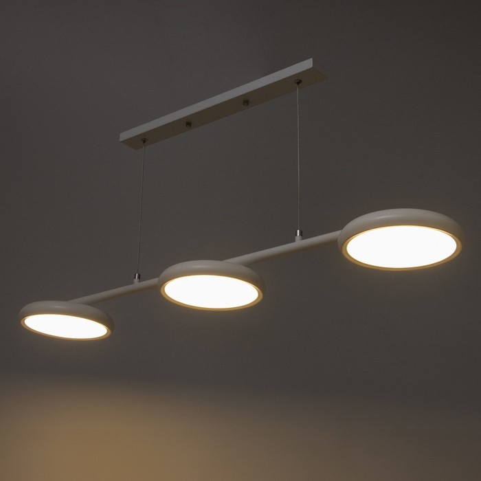 Люстра Люстра "Нильсин" 3хLED 72Вт 3000-6000К белый 100х20х100 см