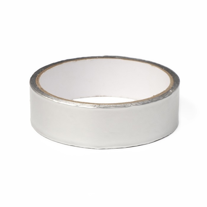 Лента герметизирующая, клейкая, 5 м × 25 мм, алюминиевая, для поликарбоната от 4 до 8 мм Лента герметизирующая, клейкая, 5 м × 25 мм, алюминиевая, для поликарбоната от 4 до 8 мм