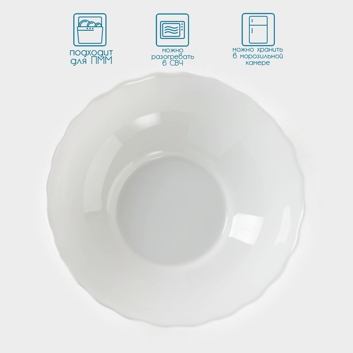 Набор салатников Доляна «Дива», 7 предметов: 6 шт: d=11 см, 1 шт: d=20 см, стеклокерамика Набор салатников Доляна «Дива», 7 предметов: 6 шт: d=11 см, 1 шт: d=20 см, стеклокерамика