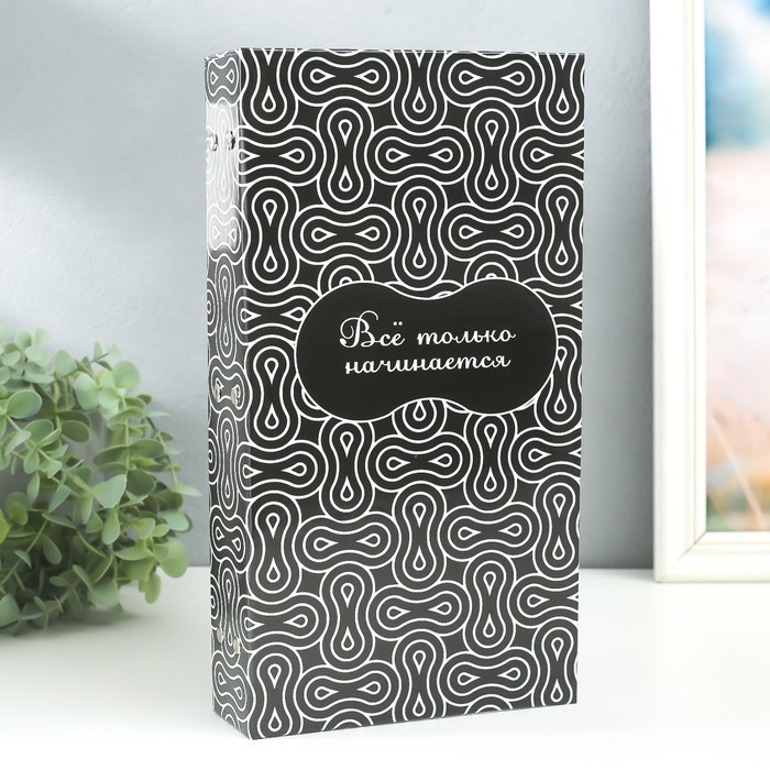 Фотоальбом на 300 фото 10х15 см Фотоальбом на 300 фото 10х15 см "Всё только начинается" 33,5х17,5х5 см