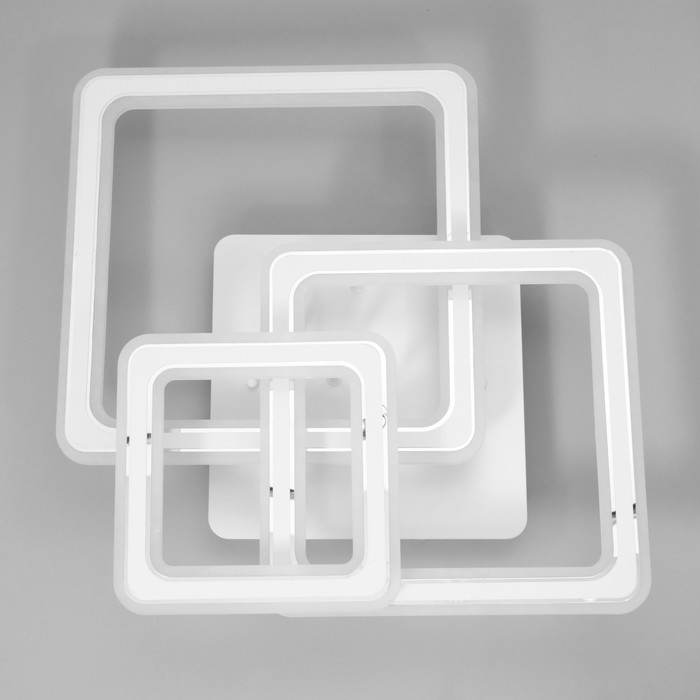 Люстра Люстра "Индира"с ПДУ LED 250Вт 3000-6000Вт белый 53,5х53,5х15см BayerLux