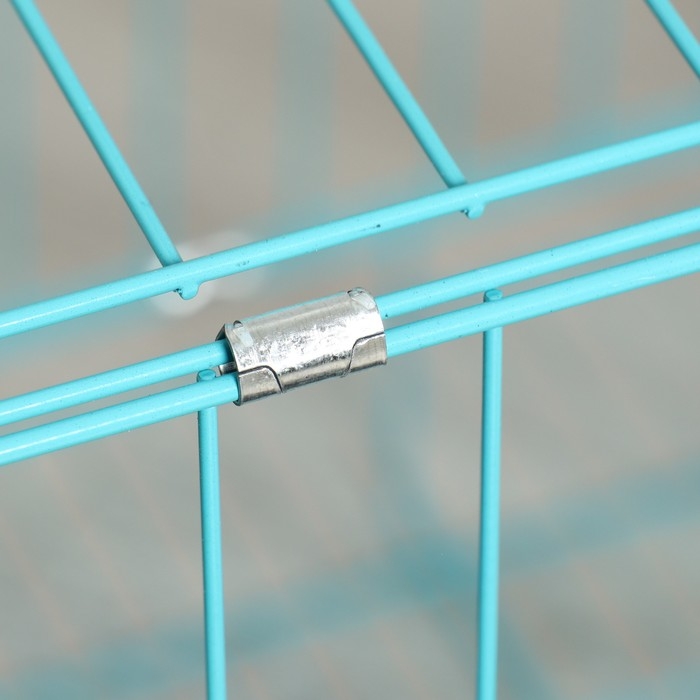 Клетка с люком для собак и кошек, 85 х 60 х 70 см, синяя