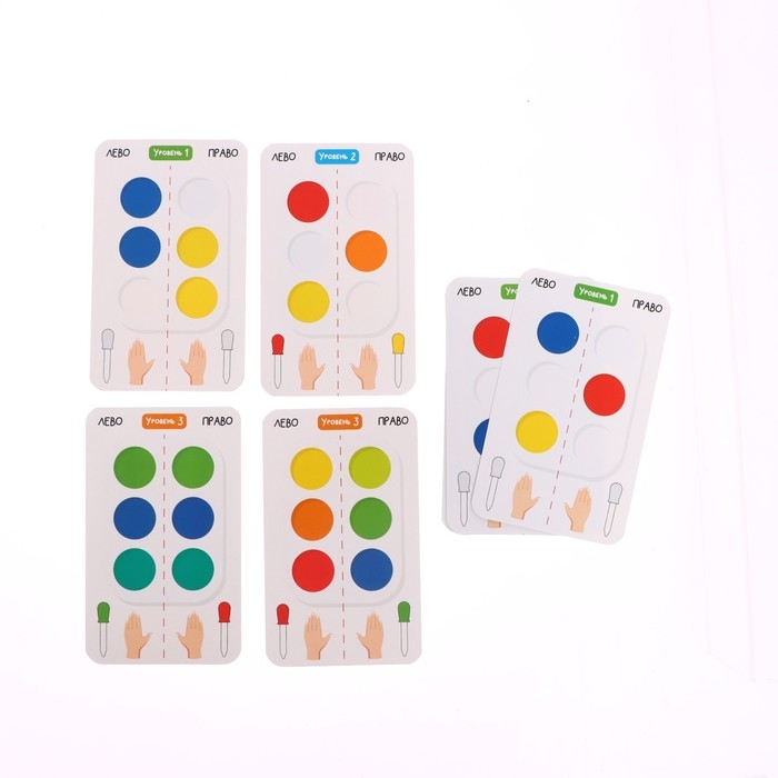 Развивающий набор «Умные пипетки», межполушарное развитие Развивающий набор «Умные пипетки», межполушарное развитие