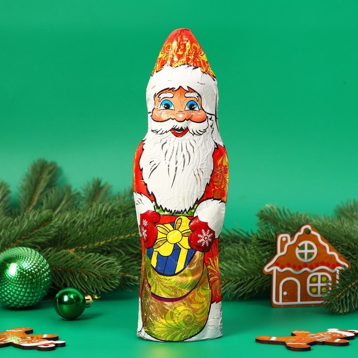 Новый год. Шоколадная фигурка Новый год. Шоколадная фигурка "Дед Мороз", 250 г