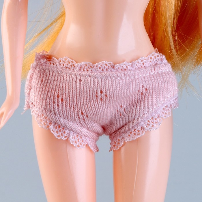 Одежда для кукол «Милое белье», цвет розовый