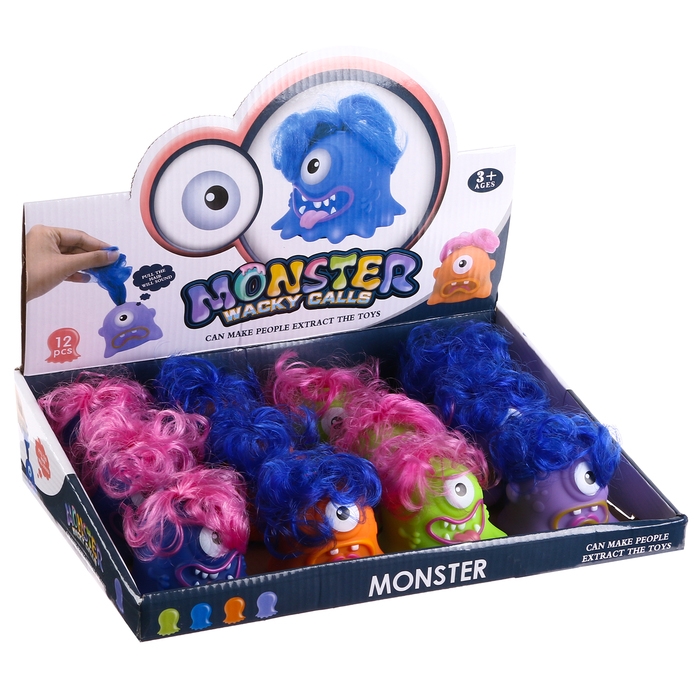 Развивающая игрушка «Волосатик» звуковая, виды МИКС