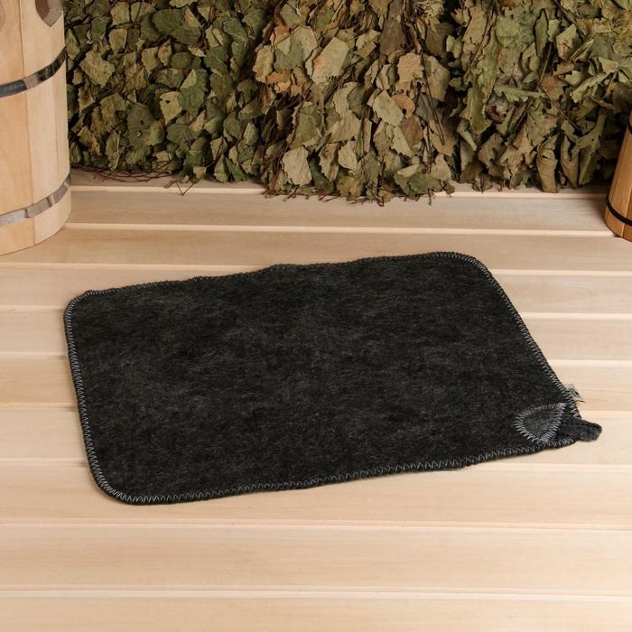 Набор банный Набор банный "Мужской" портфель 5 предметов, серый, с вышивкой