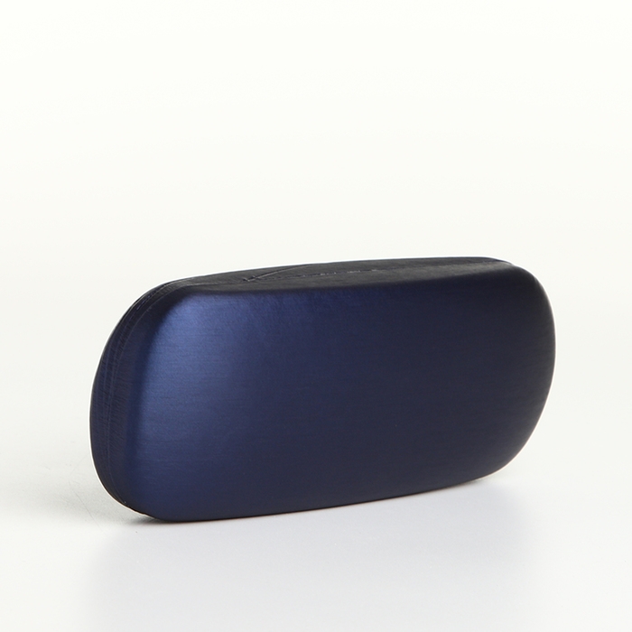 Футляр для очков на хлопушке, длина 16 см, цвет синий Футляр для очков на хлопушке, длина 16 см, цвет синий