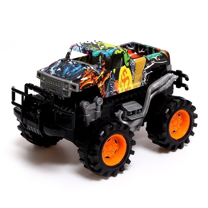 Машина радиоуправляемая «Пикап», работает от батареек, цвет МИКС Машина радиоуправляемая «Пикап», работает от батареек, цвет МИКС