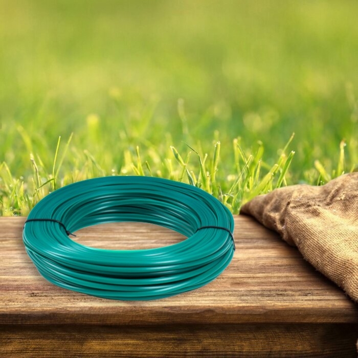 Ротанг искусственный гладкий 7 мм 100 м полутрубка (зеленый) МИКС Ротанг искусственный гладкий 7 мм 100 м полутрубка (зеленый) МИКС