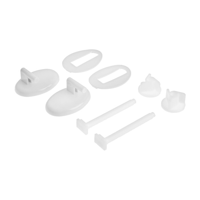 Крепеж для сиденья унитаза  Крепеж для сиденья унитаза "АНИ Пласт" WSM0100, белый