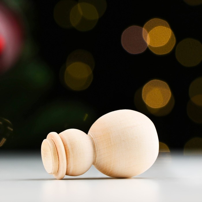 Заготовка для творчества Снеговик, 5х3 см Заготовка для творчества Снеговик, 5х3 см