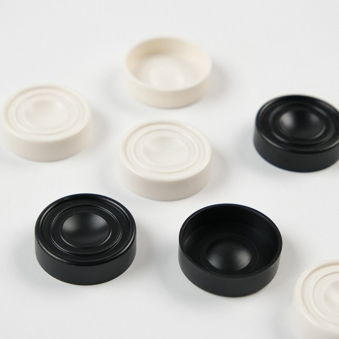 Настольная игра 2 в 1 Настольная игра 2 в 1 "Нарды/шашки", большие, фишки - пластик