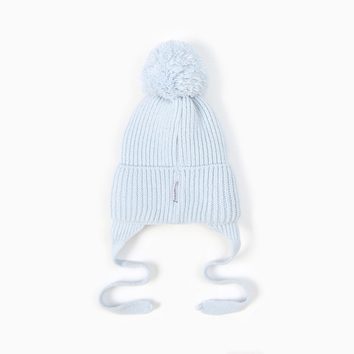 Шапка детская, цвет голубой, размер 36-38 Шапка детская, цвет голубой, размер 36-38