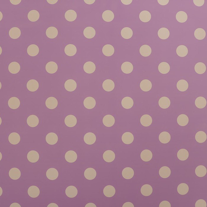 Пленка двухсторонняя Пленка двухсторонняя "Горох крупный", сиреневый 0,58 х 10 м
