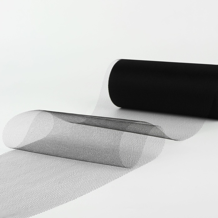 Фатин, 15 см, 11 ± 1 г/кв.м, 23 ± 1 м, цвет чёрный №21 Фатин, 15 см, 11 ± 1 г/кв.м, 23 ± 1 м, цвет чёрный №21