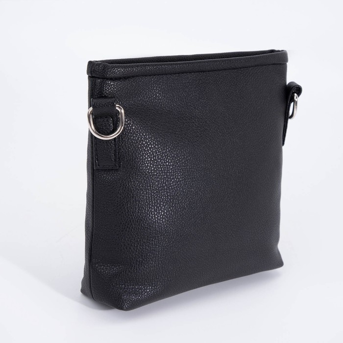 Сумка кросс-боди на молнии, цвет чёрный Сумка кросс-боди на молнии, цвет чёрный