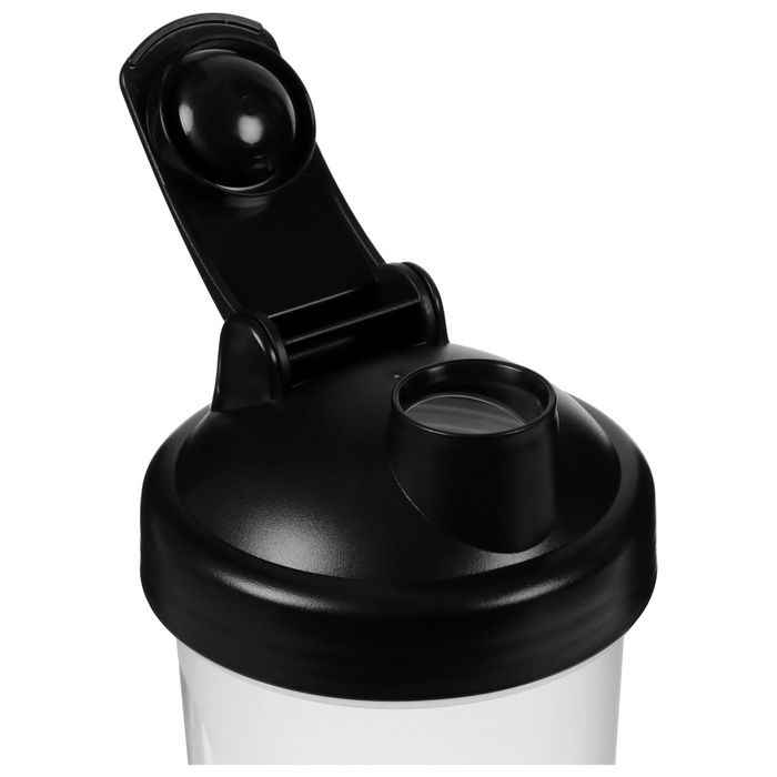 Шейкер для спортивного питания Onlytop, 600 мл, цвет белый Шейкер для спортивного питания Onlytop, 600 мл, цвет белый