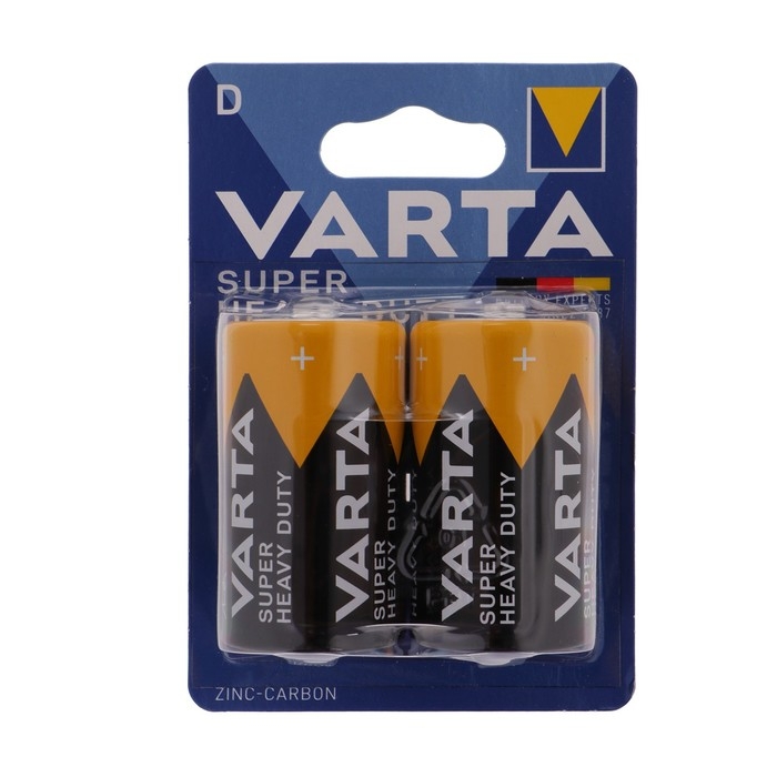 Батарейка солевая Varta SUPER LIFE D набор 2 шт Батарейка солевая Varta SUPER LIFE D набор 2 шт