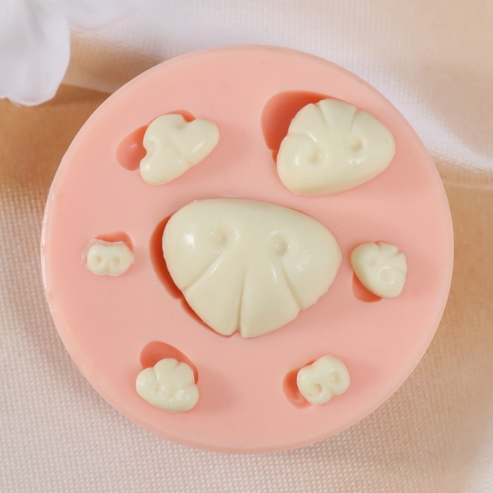 Молд силикон Молд силикон "Носики животных" от 0,7 см до 3,2 см МИКС