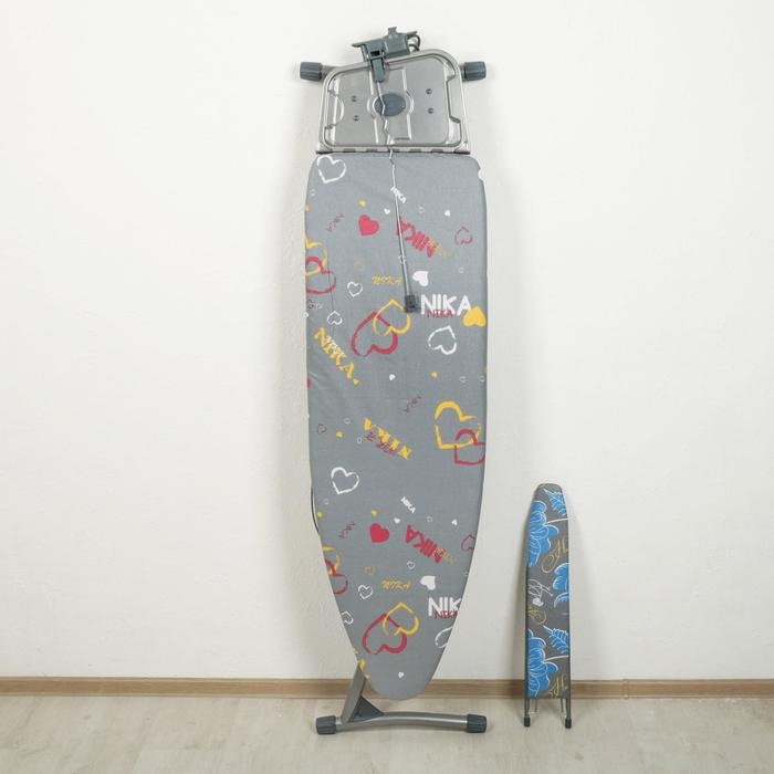 Доска гладильная Nika «Ника 11 тефлон», 123×40 см, регулируемая высота до 100 см, рисунок микс Доска гладильная Nika «Ника 11 тефлон», 123×40 см, регулируемая высота до 100 см, рисунок микс