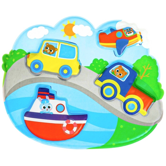 Игрушка развивающая для ванны «Соответствие», основа+ 4 стикера, виды МИКС, Крошка Я Игрушка развивающая для ванны «Соответствие», основа+ 4 стикера, виды МИКС, Крошка Я