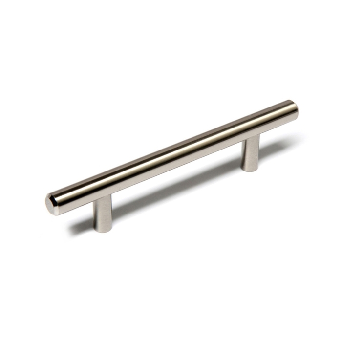 Ручка-рейлинг ТУНДРА BISTRO, d=12 мм, м/о 96 мм, цвет сатиновый никель Ручка-рейлинг ТУНДРА BISTRO, d=12 мм, м/о 96 мм, цвет сатиновый никель