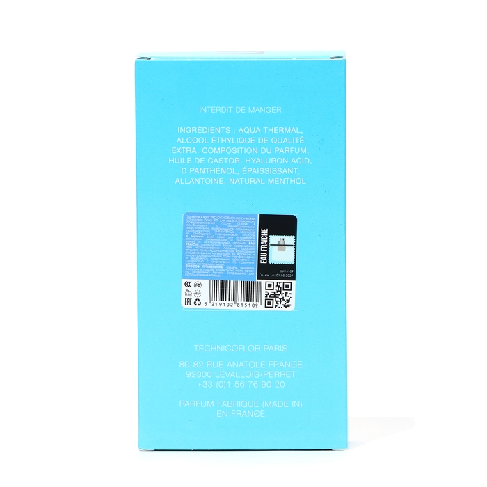 Парфюмированный лосьон после бритья Economical Packaging  Парфюмированный лосьон после бритья Economical Packaging "Eau Fraiche", 100 мл