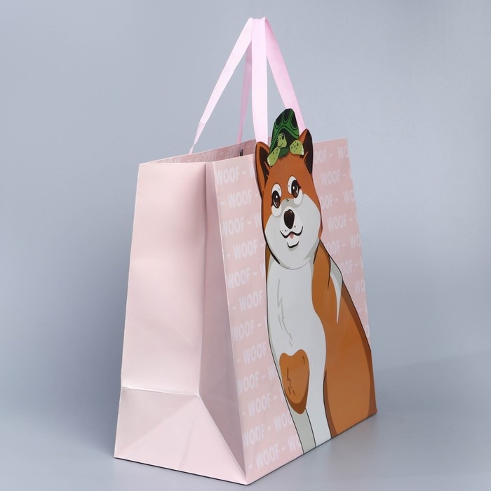 Пакет подарочный, упаковка, «Собака», 30 х 30 х 15 см Пакет подарочный, упаковка, «Собака», 30 х 30 х 15 см