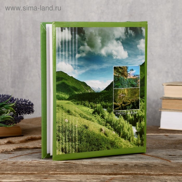 Фотоальбом Fotografia на 200 фото, 10x15 см., Фотоальбом Fotografia на 200 фото, 10x15 см., "Пейзаж"