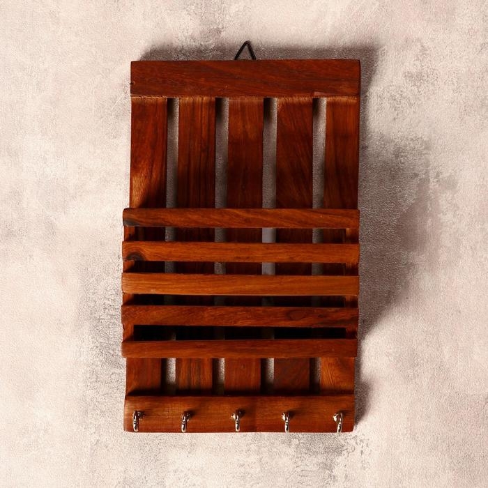 Ключница дерево Ключница дерево "Открытая" 5,5х15х25 см