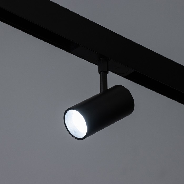Светильник трековый ULTRA Светильник трековый ULTRA "Цилиндр" LED 10Вт 3000K-5700К CRI90 черный 5х10х16,9 см