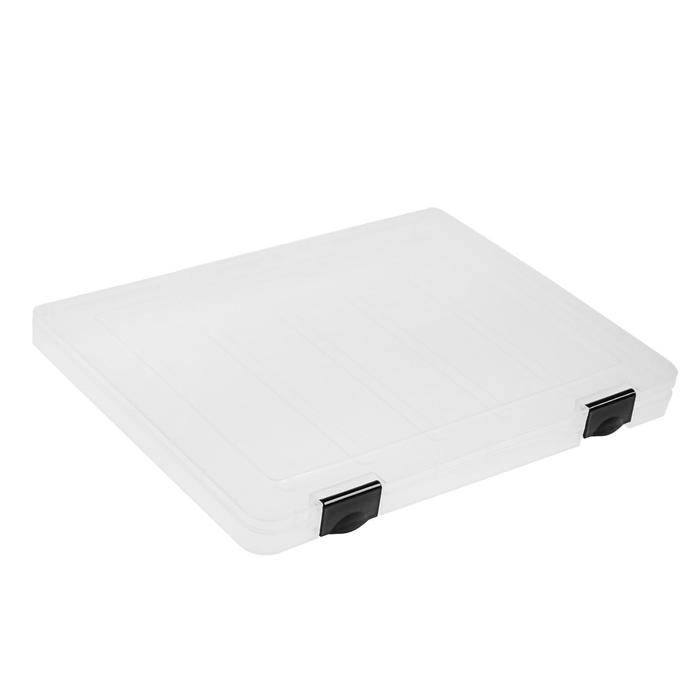 Папка для документов А4, с черными защелками, 230 х 305 х 23 мм, прозрачный корпус Папка для документов А4, с черными защелками, 230 х 305 х 23 мм, прозрачный корпус