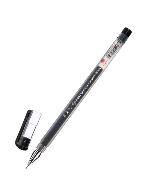 Ручка гелевая &laquo;Кристалл&raquo;, безстержневая, чёрная, узел 0.38 мм