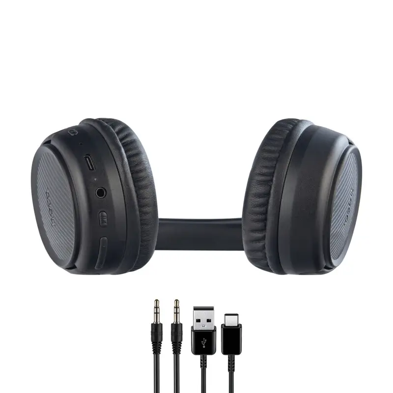 Наушники Wave BT Headphones W66 HOCO Black