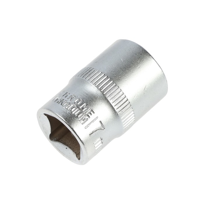 Головка торцевая шестигранная ТУНДРА, под квадрат 1/2 Головка торцевая шестигранная ТУНДРА, под квадрат 1/2", 17 мм, CrV