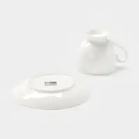 Чайная пара Magisto English tea party, 220 мл, фарфор, белая