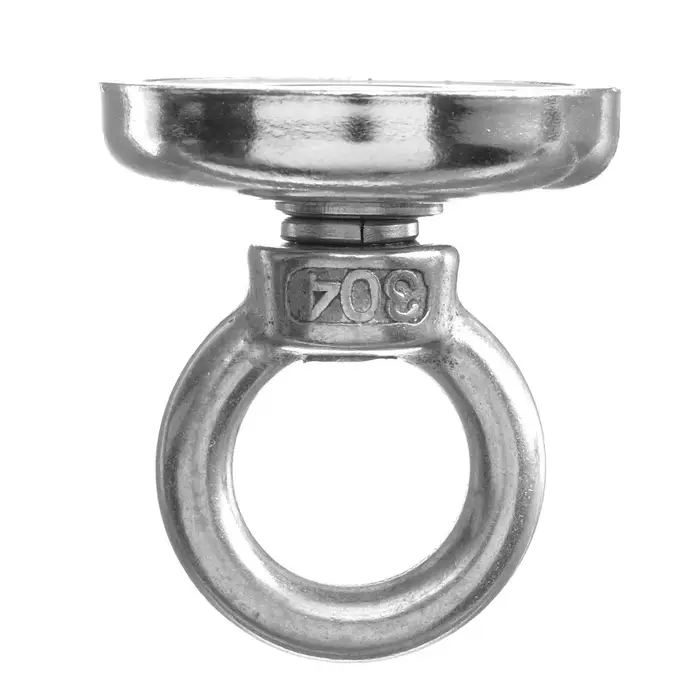 Магнит неодимовый Cartage с петлёй для авто, d=36 мм, сцепление 23 кг