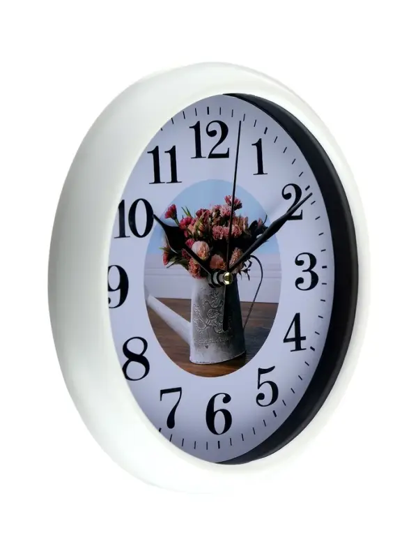 Часы настенные интерьерные &laquo;Талли&raquo;, плавный ход, d=20 см, циферблат 17 см