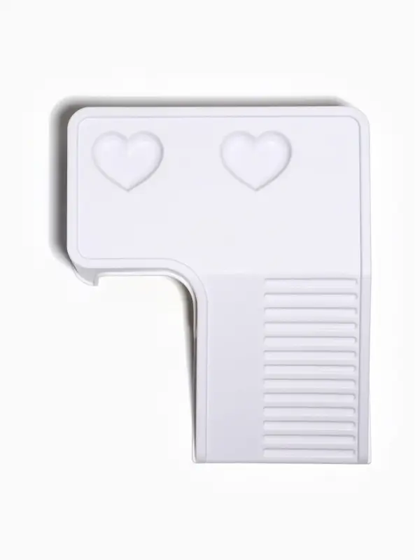 Мостик для черепах &laquo;Пижон&raquo;, 19.8&times;17.2&times;6.5 см, большой, с отсеками для корма, пластик, белый