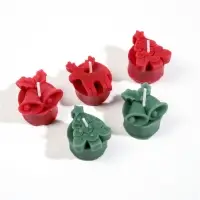 Свечи ароматические, набор 5 шт., 4&times;3.5&times;3.3 см