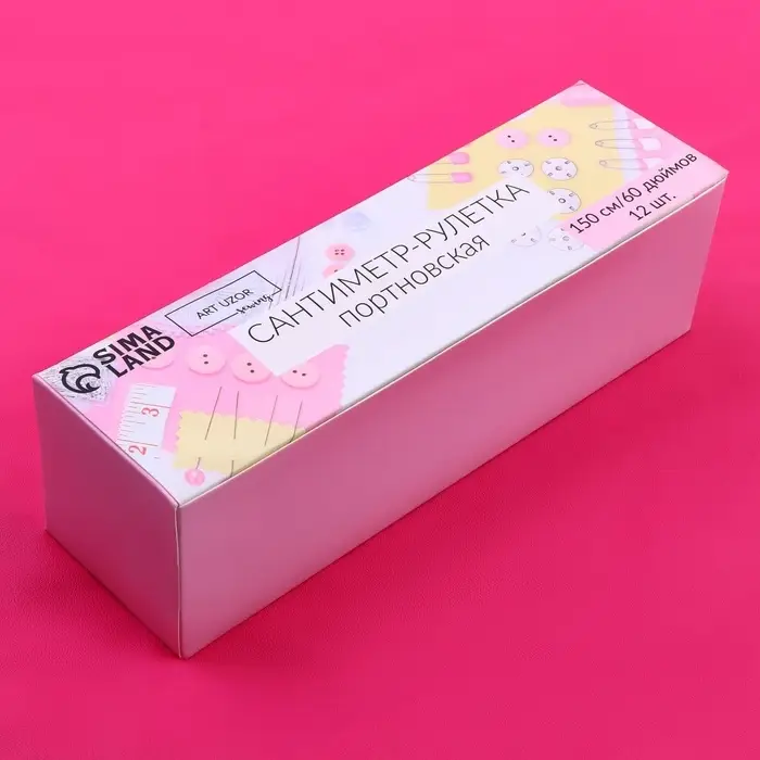 Сантиметровая лента-рулетка портновская, 150 см (см/дюймы), чёрная Сантиметровая лента-рулетка портновская, 150 см (см/дюймы), чёрная