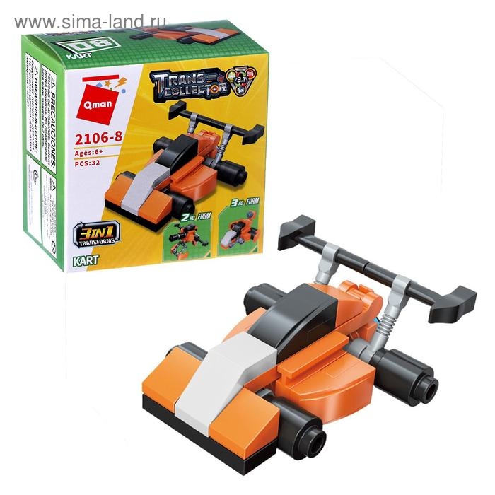 Конструктор &laquo;Транспорт&raquo;, 10 видов, МИКС