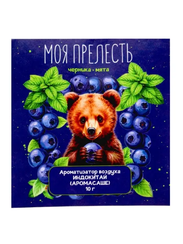 Аромасаше &laquo;Моя прелесть&raquo; черника, мята, 10 г