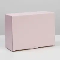 Коробка подарочная складная, упаковка, &laquo;Розовая&raquo;, 26 х 19 х 10 см